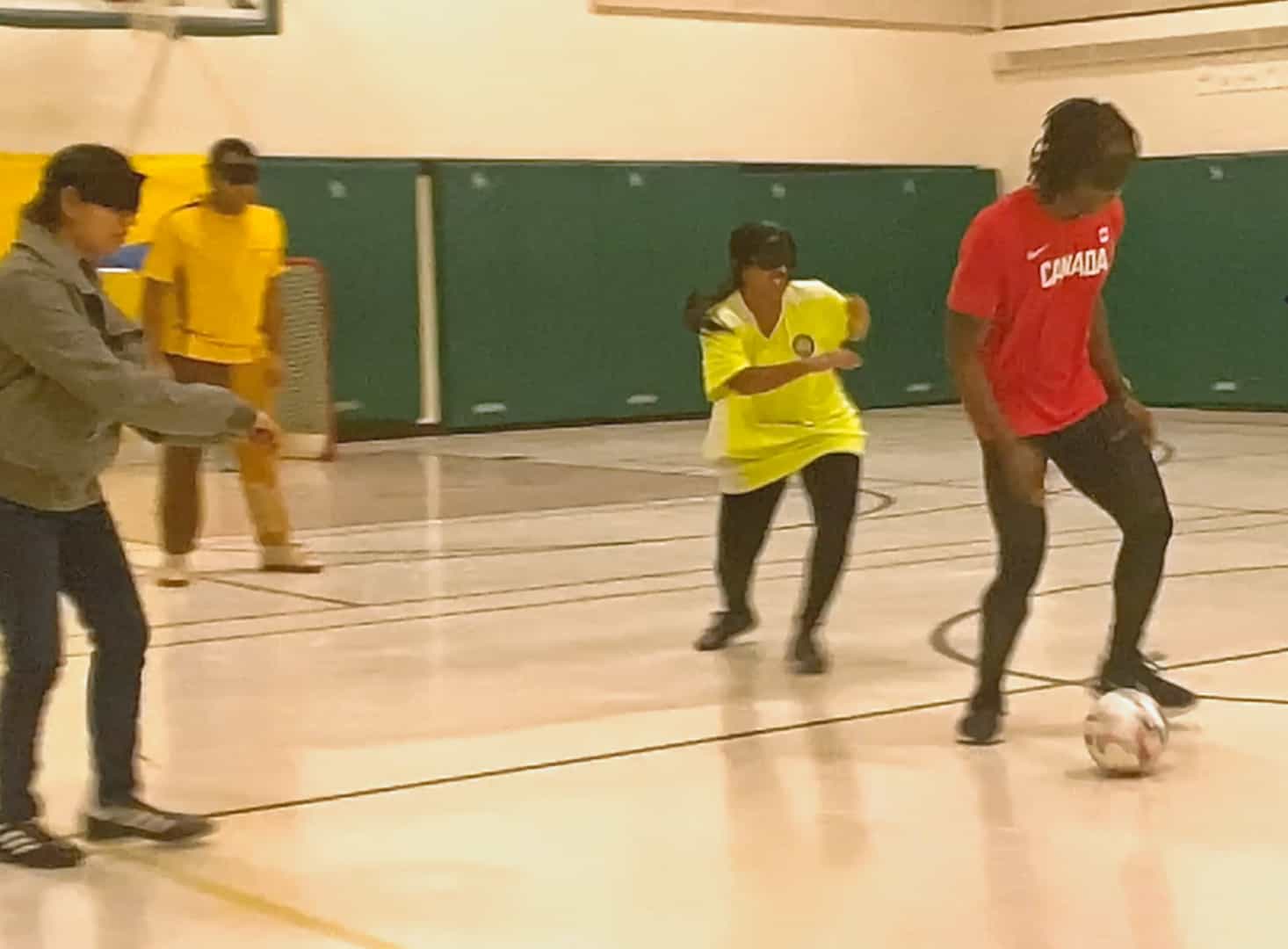 "Blind Soccer: A Game of Skill and Determination
